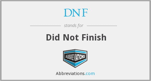 What Does DNF Mean on Tiktok