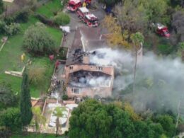 Grow House Where Illegal Marijuana Was Being Produced Caught Fire.